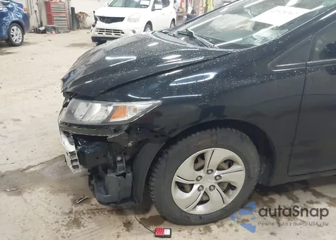 2015 Honda Civic Lx из США, поврежденный, VIN 19XFB2F58FE120101